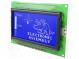 Zobrazovač  LCD  grafický  STN Negative  128x64  modrá  LED  PIN 20