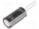 Kondenzátor  elektrolytický  THT  2200uF  50VDC  Ø16x31,5mm  ±20%
