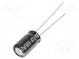 Kondenzátor  elektrolytický  THT  47uF  50VDC  Ø6,3x11,2mm  ±20%
