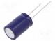 Kondenzátor  elektrolytický  THT  2200uF  35VDC  Ø16x25mm  ±20%