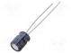 Kondenzátor  elektrolytický  THT  22uF  25VDC  Ø5x7mm  Rozteč  2mm