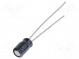 Kondenzátor  elektrolytický  THT  3,3uF  50VDC  Ø4x7mm  ±20%  1000h
