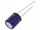 Kondenzátor  elektrolytický  bipolární  THT  47uF  50VDC  ±20%