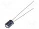 Kondenzátor  elektrolytický  THT  4,7uF  35VDC  Ø4x5mm  ±20%  1000h