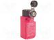 Limit switch  lever R 26mm, plastic roller Ø17,5mm  NO + NC  5A
