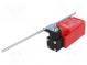 Limit switch  adjustable plunger, length R 92-136mm  NO + NC
