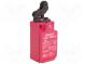 Limit switch  lever R 20mm, plastic roller Ø12mm  NO + NC  5A