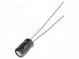 Kondenzátor  elektrolytický  THT  2,2uF  50VDC  Ø4x7mm  ±20%  1000h