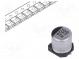 Kondenzátor  elektrolytický  low ESR  SMD  100uF  16VDC  Ø5x5,8mm