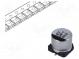 Kondenzátor  elektrolytický  low ESR  SMD  47uF  50VDC  Ø6,3x5,8mm