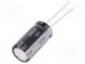 Kondenzátor  elektrolytický  THT  3300uF  10VDC  Ø12,5x25mm  ±20%