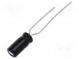 Kondenzátor  elektrolytický  THT  10uF  50VDC  Ø5x11mm  Rozteč  5mm