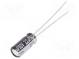 Kondenzátor  elektrolytický  THT  22uF  50VDC  Ø5x11mm  Rozteč  2mm