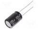 Kondenzátor  elektrolytický  THT  220uF  50VDC  Ø10x16mm  ±20%