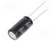 Kondenzátor  elektrolytický  THT  330uF  50VDC  Ø10x20mm  ±20%
