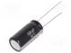Kondenzátor  elektrolytický  THT  220uF  63VDC  Ø10x20mm  ±20%