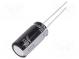Kondenzátor  elektrolytický  THT  22uF  200VDC  Ø10x20mm  ±20%