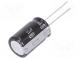 Kondenzátor  elektrolytický  THT  22uF  450VDC  Ø16x25mm  ±20%