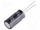 Kondenzátor  elektrolytický  THT  22uF  400VDC  Ø12,5x25mm  ±20%