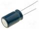 Kondenzátor  elektrolytický  low ESR  THT  1200uF  6,3VDC  Ø8x20mm