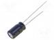 Kondenzátor  elektrolytický  low ESR  THT  220uF  10VDC  ±20%
