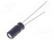 Kondenzátor  elektrolytický  low ESR  THT  47uF  16VDC  Ø5x11mm