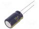 Kondenzátor  elektrolytický  low ESR  THT  330uF  50VDC  ±20%  63mΩ