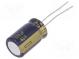 Kondenzátor  elektrolytický  low ESR  THT  330uF  63VDC  ±20%  85mΩ