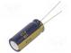 Kondenzátor  elektrolytický  low ESR  THT  470uF  63VDC  ±20%  55mΩ