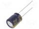 Kondenzátor  elektrolytický  low ESR  THT  33uF  100VDC  ±20%