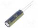 Kondenzátor  elektrolytický  low ESR  THT  2200uF  16VDC  Ø10x30mm