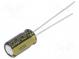 Kondenzátor  elektrolytický  low ESR  THT  330uF  6,3VDC  ±20%