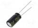 Kondenzátor  elektrolytický  low ESR  THT  470uF  16VDC  Ø8x15mm