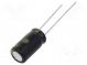 Kondenzátor  elektrolytický  low ESR  THT  330uF  25VDC  Ø8x15mm