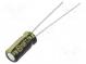 Kondenzátor  elektrolytický  low ESR  THT  47uF  25VDC  Ø5x11mm