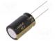 Kondenzátor  elektrolytický  low ESR  THT  1000uF  50VDC  Ø16x25mm
