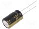 Kondenzátor  elektrolytický  low ESR  THT  470uF  50VDC  ±20%  22mΩ