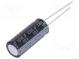 Kondenzátor  elektrolytický  low ESR  THT  2200uF  10VDC  Ø10x25mm