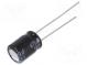Kondenzátor  elektrolytický  low ESR  THT  470uF  16VDC  Ø8x11,5mm