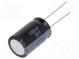 Kondenzátor  elektrolytický  low ESR  THT  3300uF  25VDC  Ø16x25mm
