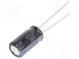 Kondenzátor  elektrolytický  low ESR  THT  470uF  25VDC  Ø8x15mm