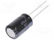 Kondenzátor  elektrolytický  low ESR  THT  470uF  50VDC  ±20%  22mΩ