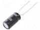 Kondenzátor  elektrolytický  low ESR  THT  100uF  63VDC  Ø8x15mm
