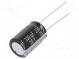 Kondenzátor  elektrolytický  low ESR  THT  150uF  63VDC  Ø10x16mm