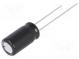 Kondenzátor  elektrolytický  low ESR  THT  270uF  35VDC  Ø8x15mm