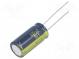 Kondenzátor  elektrolytický  low ESR  THT  560uF  35VDC  Ø10x20mm