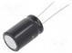 Kondenzátor  elektrolytický  low ESR  THT  1000uF  63VDC  Ø16x25mm