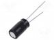 Kondenzátor  elektrolytický  low ESR  THT  330uF  35VDC  Ø8x15mm