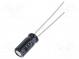 Kondenzátor  elektrolytický  THT  3,3uF  50VDC  Ø5x11mm  ±20%  HD