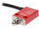 Limit switch  oblong metal roller Ø12mm  NO + NC  5A  max.240VAC